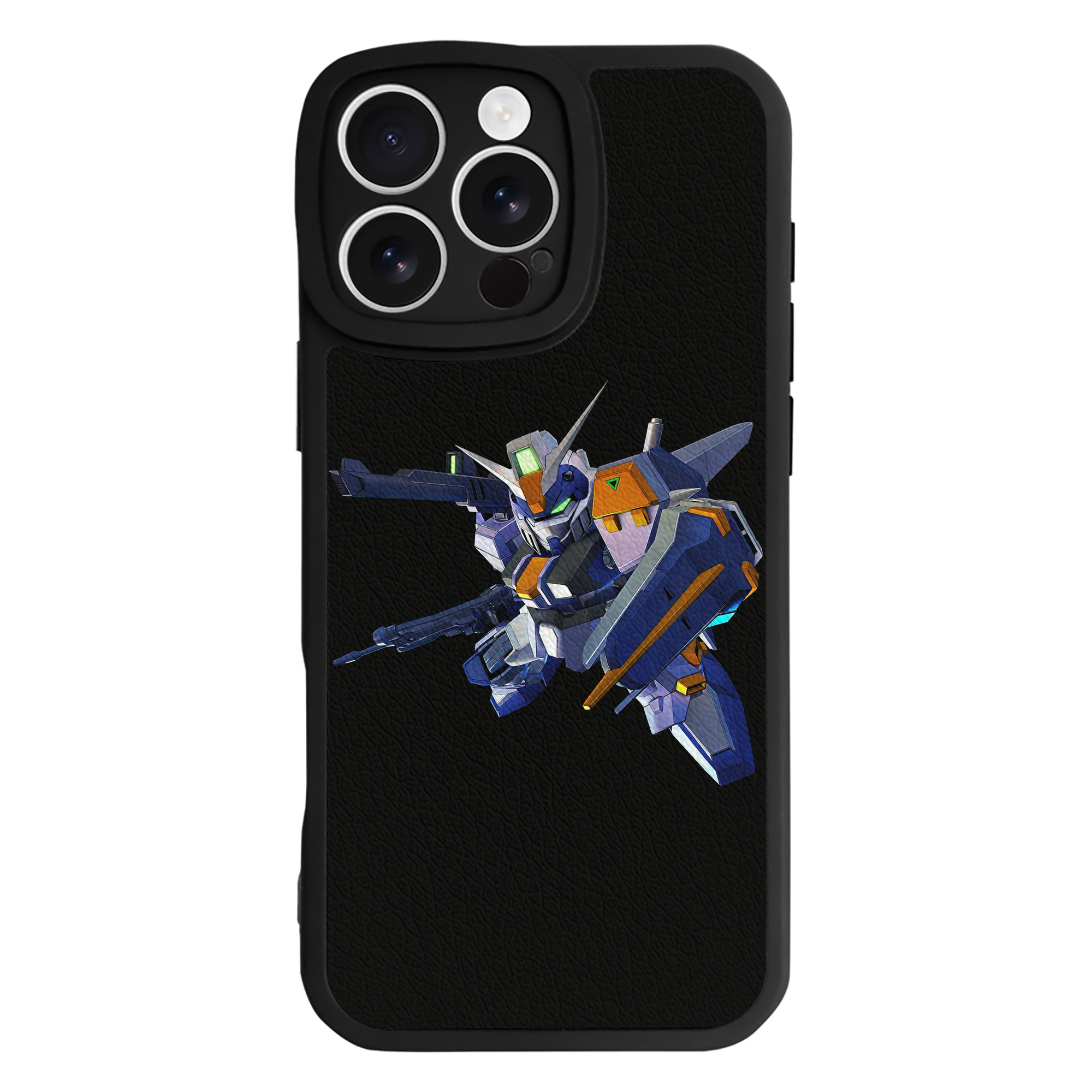 （画像用） 機動戦士ガンダム Mobile Suit Gundam 【iPhone 16シリーズ対応】シリコンスマホケース（レザー調） 材質：シリコン